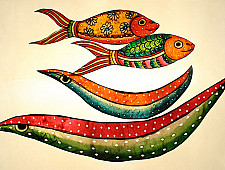 Timi ♣ Leather Puppets - Set of 4 - { 5 }